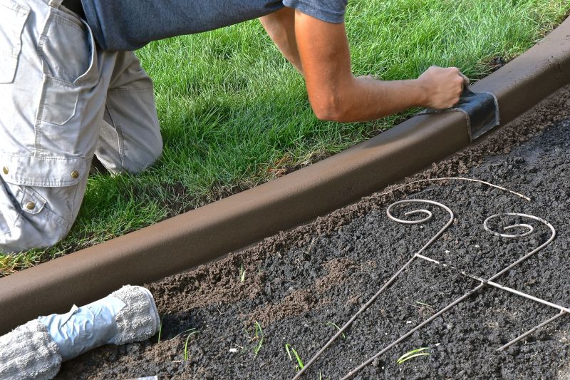 Contact About Concrete Edging Installation